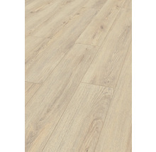 Gros plan d'un sol stratifié clair