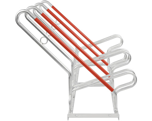 Support à vélos en métal avec plusieurs emplacements