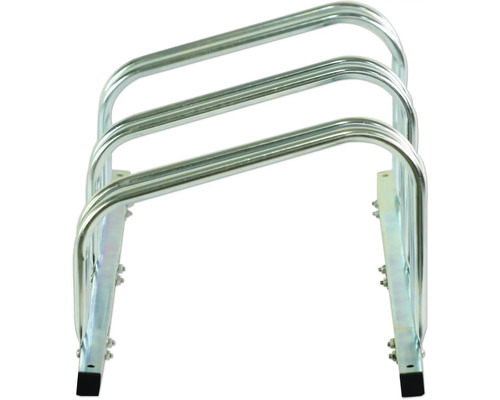 Fahrradständer für drei Fahrräder aus Metall