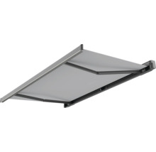 Store banne semi-ouvert pour la protection solaire