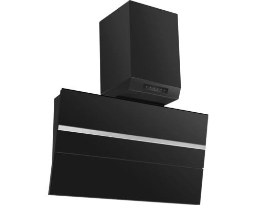 Hotte aspirante noire pour la cuisine