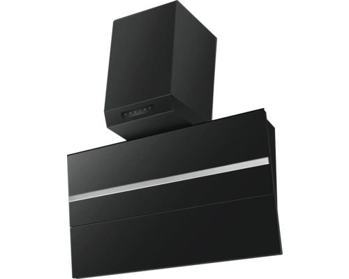 Hotte aspirante noire pour la cuisine