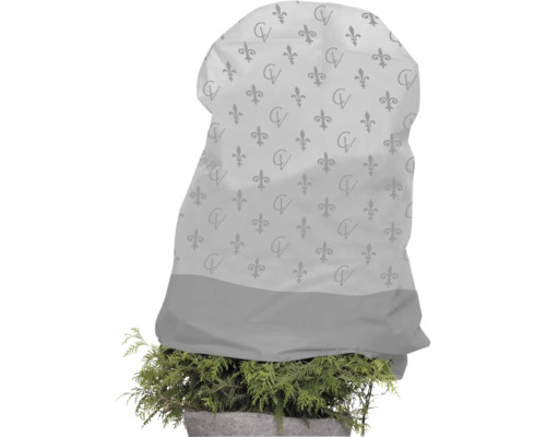 Housse de protection des plantes avec motif sur une plante en pot