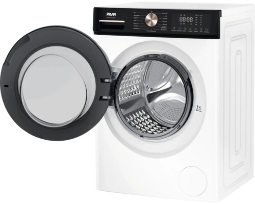 Machine à laver avec porte ouverte