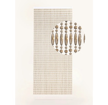 Rideau de porte Cyprus beige 90x210 cm