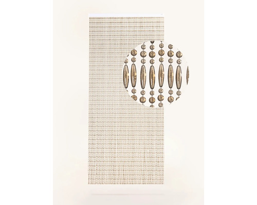 Türvorhang Cyprus beige 90x210 cm