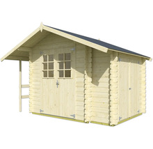 Gartenhaus aus Holz mit Doppeltür und Fenster