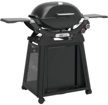 Barbecue à gaz Weber avec tables latérales et meuble bas