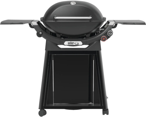 Barbecue Weber avec tablettes latérales et support