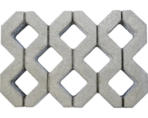 Graues Rasengitter aus Beton