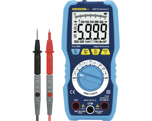 Multimètre numérique avec cordons de mesure