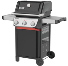 Barbecue à gaz Weber Spirit avec trois brûleurs, thermomètre et tablettes latérales