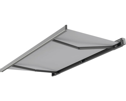 Store banne à coffre intégral 4x2 motif de la toile 5853 (Mineral) châssis DB703 gris foncé moteur à droite y compris éclairage LED (barre de charge), télécommande Store banne à coffre intégral 4x2 motif de la toile 5853 (Mineral) châssis DB703 gris foncé moteur à droite y compris éclairage LED (barre de charge), télécommande