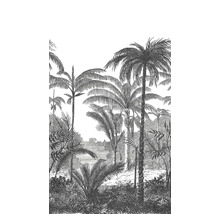Papier peint avec motif de palmiers