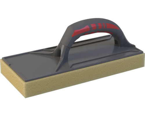 Taloche de lavage XL Akkit avec éponge hydro 300 x 150 mm quadrillé Eponge pour travaux de carrelage