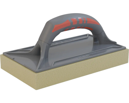 Taloche de lavage S Akkit avec éponge hydro 240 x 140 mm quadrillé Taloche éponge avec poignée pour travaux de construction