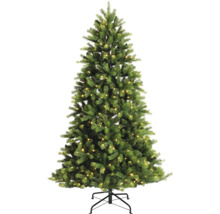 Arbre de Noël artificiel avec éclairage et support
