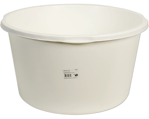 Cuve à mortier en plastique avec poignées