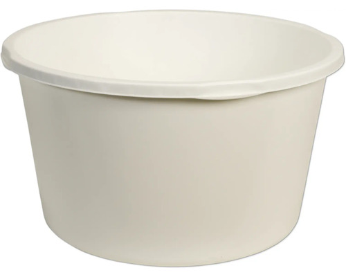 Cache-pot rond en plastique