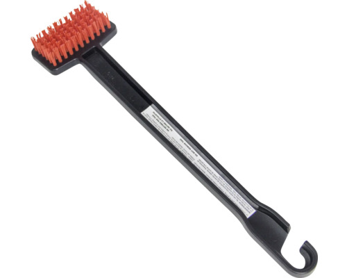 Grillbürste mit Borsten und schwarzem Griff