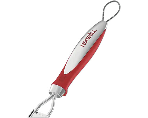 Pince de barbecue avec logo Nexgrill et boucle de suspension