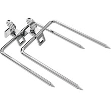 Jeu de brochettes de gril en métal