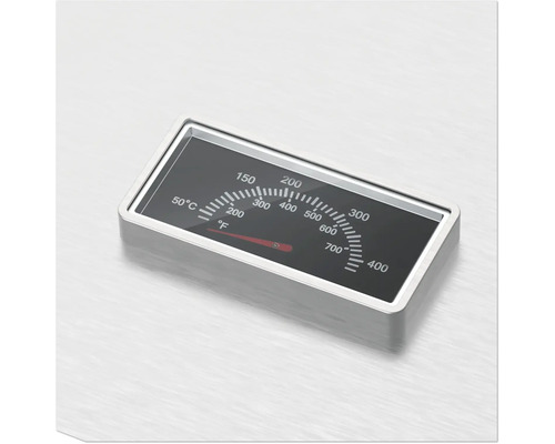 Thermomètre de gril avec affichage de la température en degrés Celsius et Fahrenheit