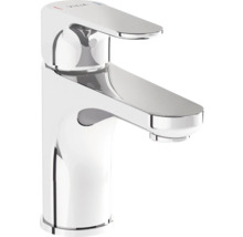 Robinet de lavabo en métal, brillant