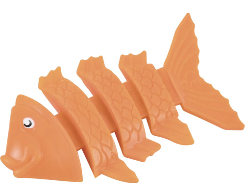 Orangefarbenes Fischgrätenmuster