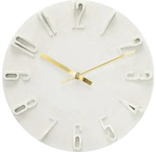 Runde Wanduhr mit Ziffern und Zeigern
