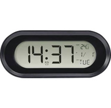Horloge numérique avec affichage de l''heure, de la date et de la température
