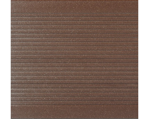 Lame de terrasse en composite bois avec surface rainurée