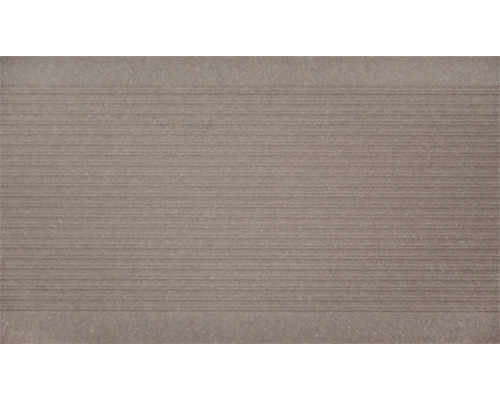 Carreau en céramique avec structure rainurée