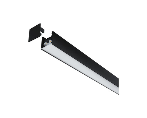 Luminaire profilé à LED avec embout