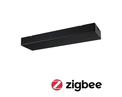 Lampe sous meuble LED noire avec logo Zigbee