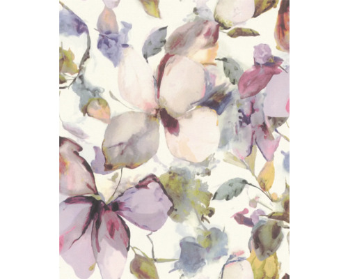 Papier peint à fleurs avec motif floral