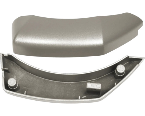 Cache en plastique, deux parties