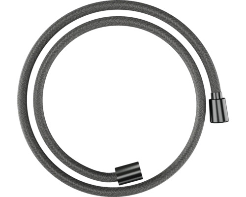 hansgrohe Textilbrauseschlauch Designflex 125 cm x 1/2 Zoll brushed black chrom gebürstet 28220340