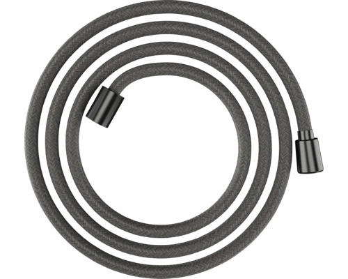 hansgrohe Textilbrauseschlauch Designflex 200 cm x 1/2 Zoll brushed black chrom gebürstet 28230340