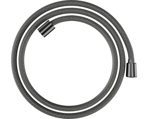hansgrohe Textilbrauseschlauch Designflex 160 cm x 1/2 Zoll brushed black chrom gebürstet 28260340