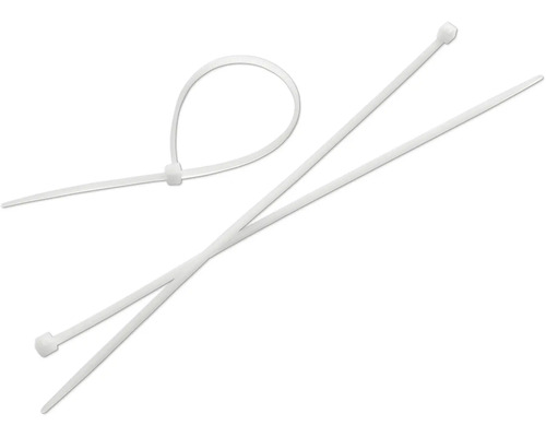 Plusieurs colliers de serrage en plastique