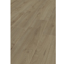 Gros plan d''un sol stratifié aspect bois