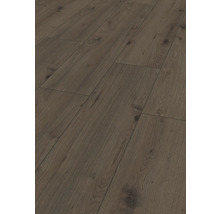 Gros plan d''un sol stratifié avec une texture bois