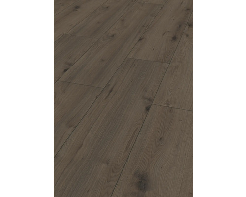 Gros plan d''un sol stratifié avec une texture bois