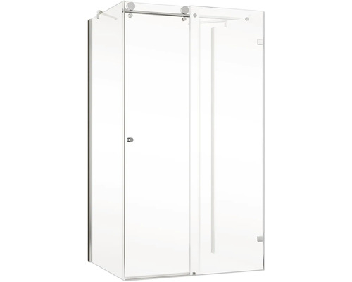 Duschkabine mit Schiebetür aus Glas