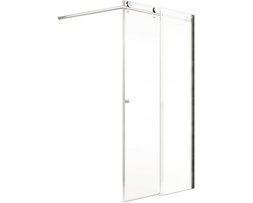 Porte de douche avec fonction coulissante