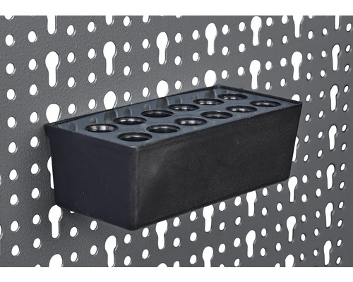 Support à outils pour panneau perforé