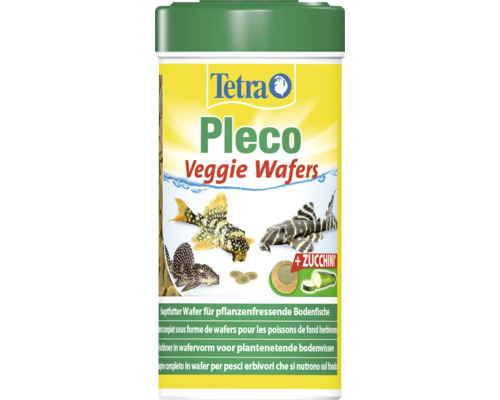Tetra Nourriture pour poissons Pleco algues 250 ml Tetra Pleco Veggie Wafers nourriture pour poissons-chats