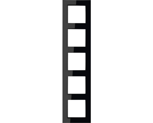 Jung A 5585 BF SW 5-fach Rahmen schwarz Serie A550
