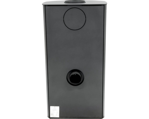 Poêle à bois avec raccord de tuyau de fumée